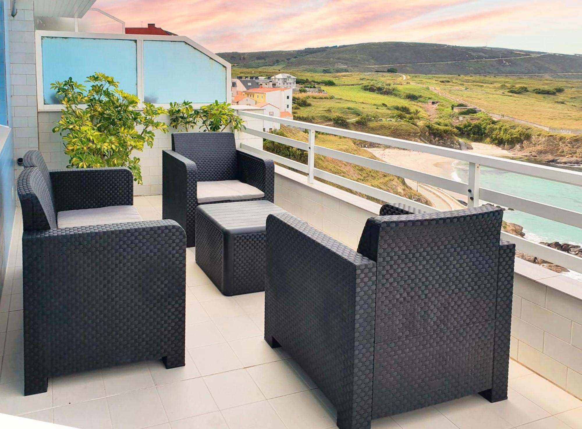 Apartamentos Nordés Malpica de Bergantiños Esterno foto