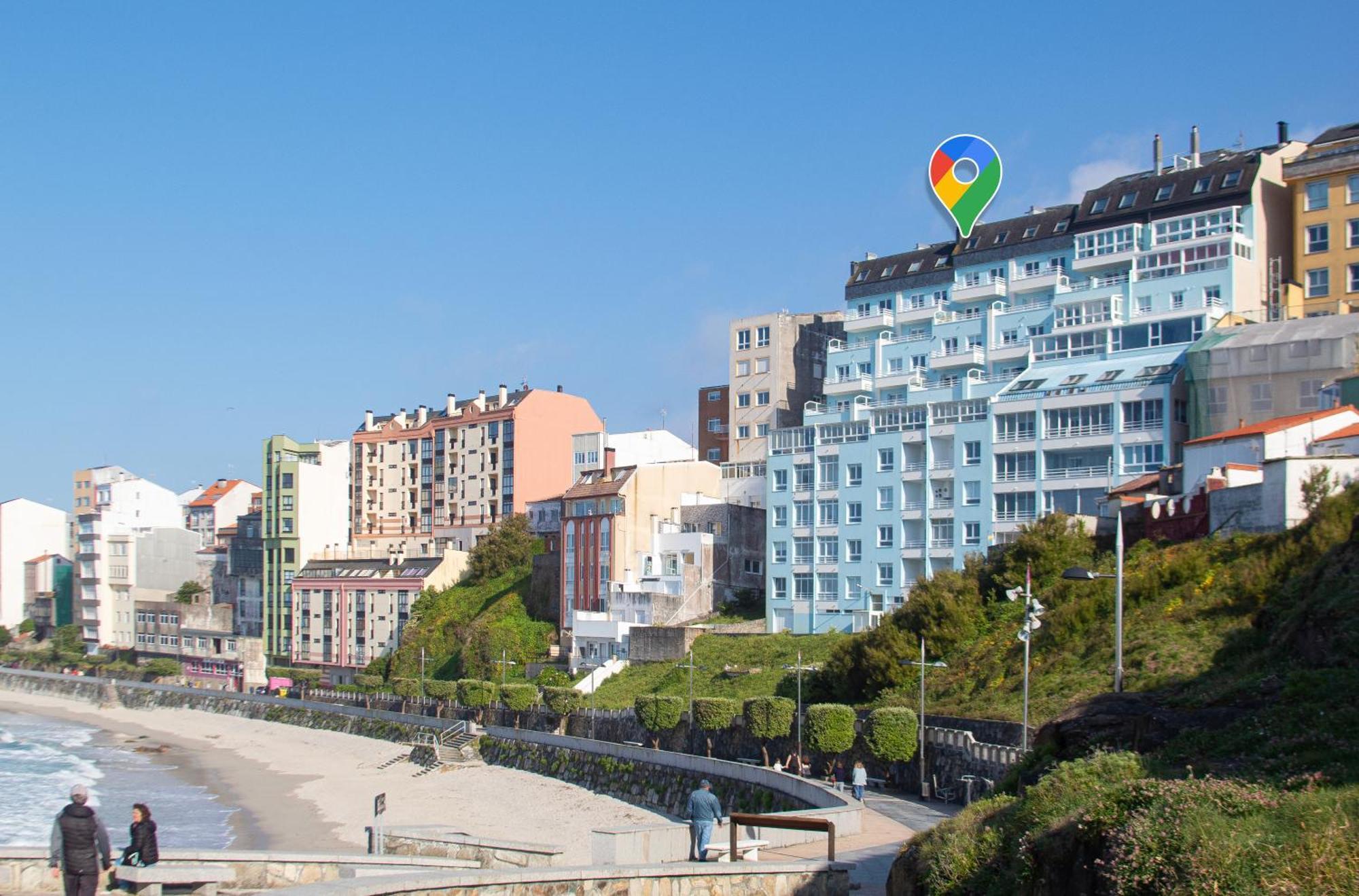 Apartamentos Nordés Malpica de Bergantiños Esterno foto